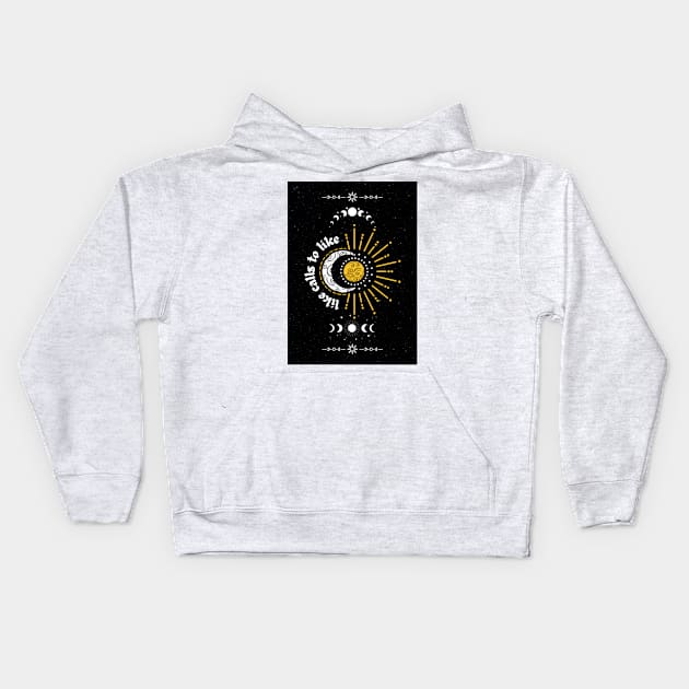 Shadow and Bone "Like Calls to Like" Darklina The Darkling Alina Kids Hoodie by yalitreads